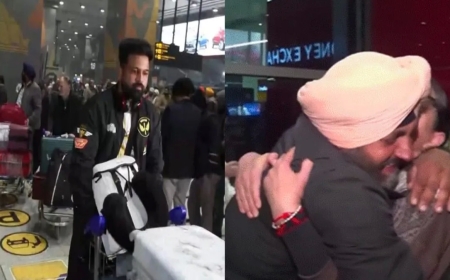 ईरान से लौटे भारतीयों की भावुक वापसी: दिल्ली एयरपोर्ट पर परिजनों से मिलते ही छलके आंसू