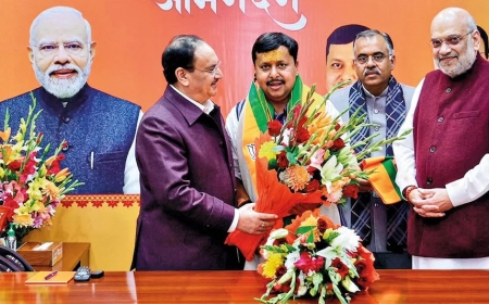 राजनीति में नया अध्याय: नितिन नबीन बने भाजपा के राष्ट्रीय अध्यक्ष—सबसे युवा नेता के नाम पार्टी की कमान