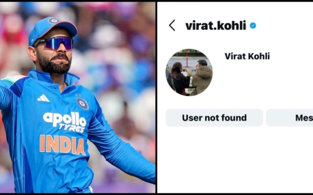 विराट कोहली का इंस्टाग्राम अकाउंट 6 घंटे क्यों बंद रहा — घटना का पूरा विवरण