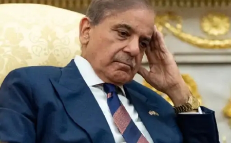 पाकिस्तानी पीएम शहबाज़ शरीफ का बयान — “दुनिया से कर्ज मांगने में अब शर्म महसूस होती है”