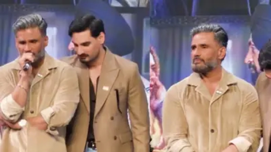 ‘बॉर्डर 2’ के इवेंट में भावुक हुए सुनील शेट्टी, देशभक्ति और यादों का उमड़ा सैलाब