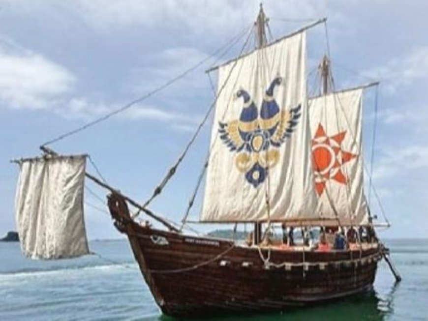 समुद्री इतिहास की पुनर्जीवित यात्रा: इंडियन नेवी का जहाज ‘कौंडिन्य’ भारत से ओमान पहुंचा