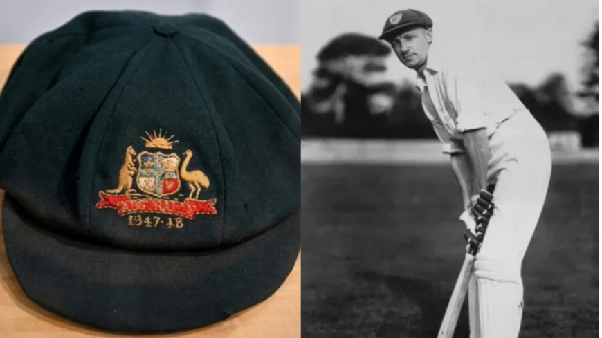 डॉन ब्रैडमैन की ऐतिहासिक बैगी ग्रीन कैप 2.92 करोड़ रुपये में नीलाम—क्रिकेट विरासत की अनमोल धरोहर