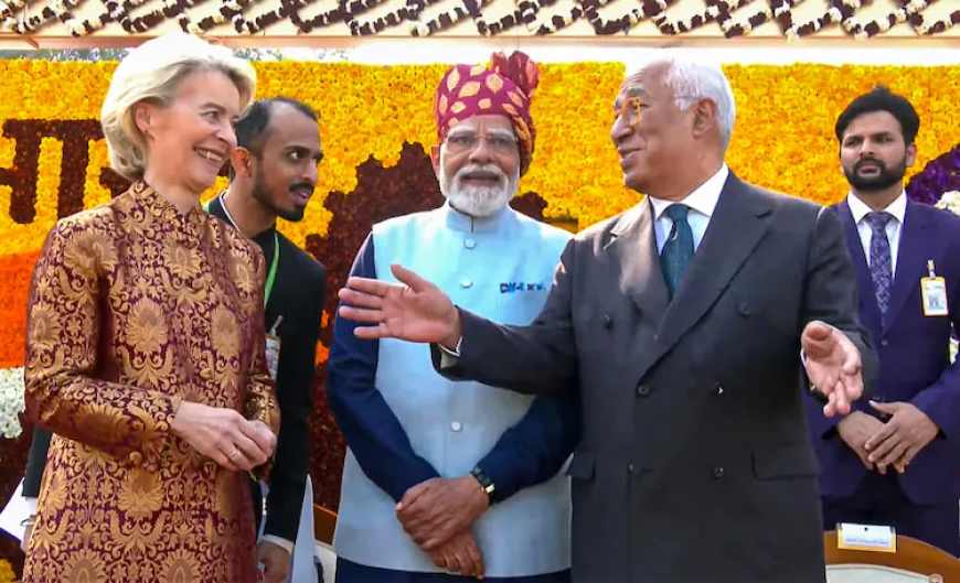 यूरोपियन कमीशन प्रेसिडेंट बोलीं — भारत ग्लोबल पॉलिटिक्स में टॉप पर पहुंचा, रणनीतिक ताकत के रूप में उभरा