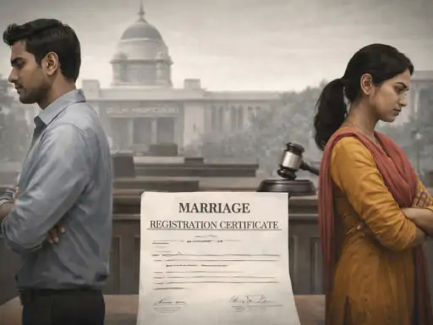 हाईकोर्ट की टिप्पणी – शादी के बाद साथ नहीं रहे तो विवाह पंजीकरण महज़ औपचारिकता