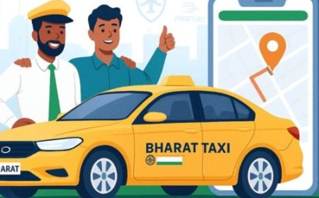 पहली सरकारी कैब सर्विस “भारत टैक्सी” आज से शुरू — सस्ता, सुरक्षित और सर्वसमावेशी यात्रा विकल्प