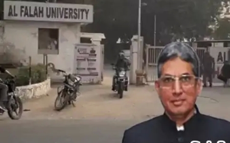 अल-फलाह यूनिवर्सिटी के चेयरमैन जवाद अहमद सिद्दीकी गिरफ्तार — धोखाधड़ी व अनियमितताओं की गंभीर जांच