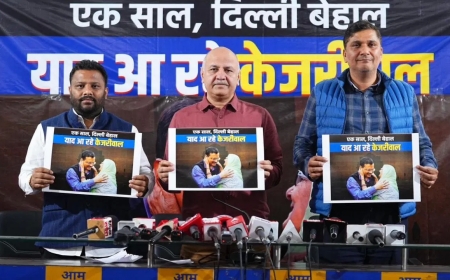 महिलाओं को ₹2500 का वादा, प्रदूषण और बेरोजगारी पर सवाल: AAP का 15 प्रश्नों के साथ सरकार पर हमला