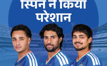 ऑफ-स्पिन के सामने टीम इंडिया का टॉप ऑर्डर: तकनीकी कमजोरी या सामरिक चुनौती?