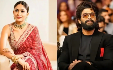 मृणाल ठाकुर ने अल्लू अर्जुन को भेजा फूलों का बुके: ‘पुष्पा 2’ के लिए अवॉर्ड मिलने पर खास अंदाज़ में दी बधाई