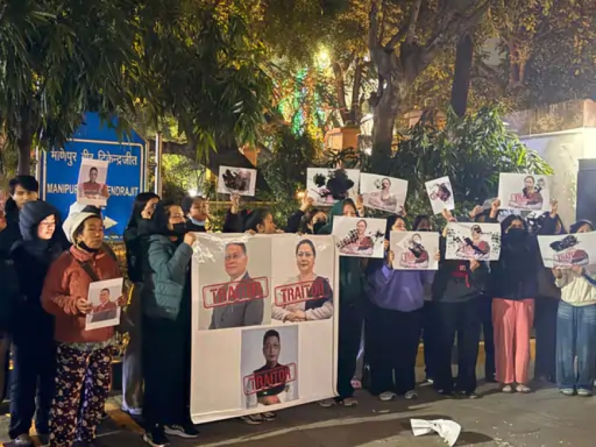 मणिपुर की नई डिप्टी सीएम नेमचा किपगेन के खिलाफ विरोध — राजनीतिक संदेश या जमीनी असंतोष?