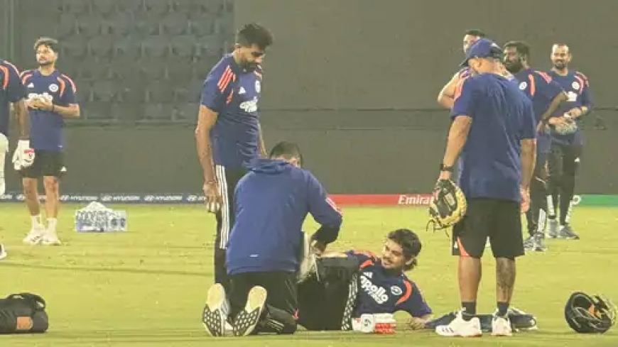 अभ्यास सत्र में ईशान किशन घायल, टीम मैनेजमेंट की बढ़ी चिंता