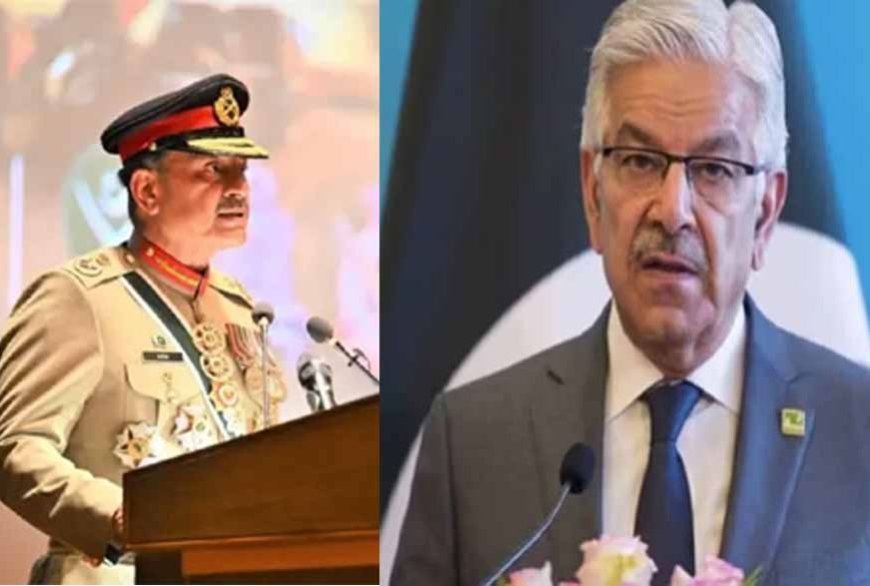 “मुनीर मेरे बॉस नहीं”: पाकिस्तानी रक्षा मंत्री के बयान से नागरिक-सैन्य रिश्तों पर नई बहस
