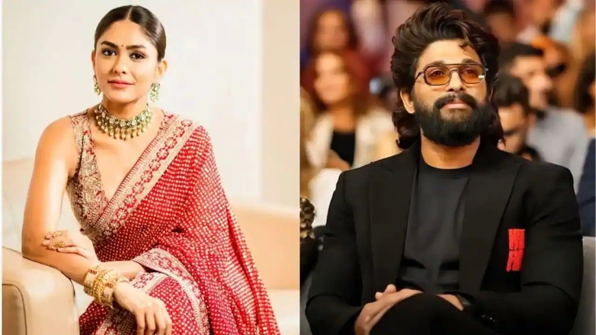 मृणाल ठाकुर ने अल्लू अर्जुन को भेजा फूलों का बुके: ‘पुष्पा 2’ के लिए अवॉर्ड मिलने पर खास अंदाज़ में दी बधाई