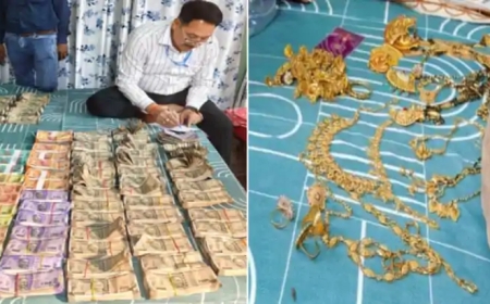 बिहार में बड़ी छापेमारी, पटना के अफसर के घर से कैश और जूलरी का जखीरा बरामद