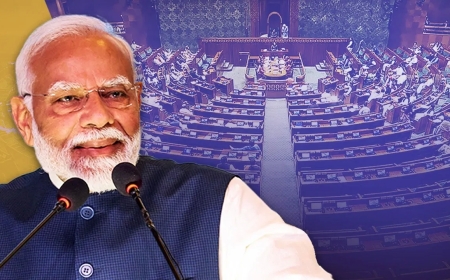 राज्यसभा  में 59 सांसदों को विदाई, पीएम  मोदी  बोले– “सदन एक यूनिवर्सिटी”