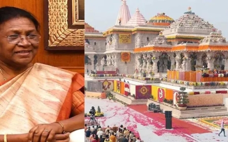 अयोध्या  में आज ऐतिहासिक आयोजन: राष्ट्रपति द्रौपदी मुर्मु  करेंगी श्रीराम यंत्र की स्थापना, नवसंवत्सर उत्सव की धूम