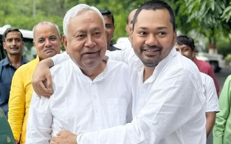 Nitish Kumar के दिल्ली कूच से बदले समीकरण, Rajiv Ranjan Singh और Sanjay Jha की भूमिका पर सवाल,