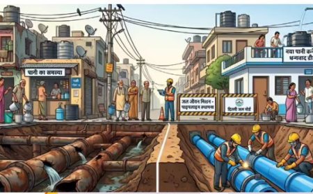 “दिल्ली में जल क्रांति की तैयारी: 6000 KM पाइपलाइन बदलेगा जल बोर्ड, गंदे पानी से मिलेगी राहत”