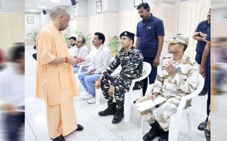 योगी आदित्यनाथ का फौजियों को संदेश: “निश्चिंत होकर देश सेवा करें, परिवार की जिम्मेदारी हमारी”