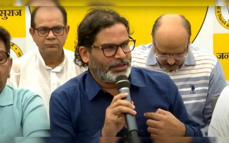 ‘बिहार का अगला सीएम गुजरात के फायदे के लिए’—प्रशांत किशोर का तीखा हमला,