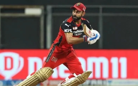 कोहली का तूफानी अंदाज़, 19 गेंदों में ठोके 45 रन