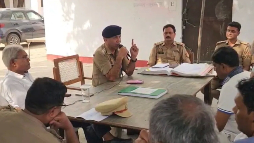 वायरल वीडियो से बढ़ा विवाद, संभल सीओ के बयान पर सियासत गरमाई