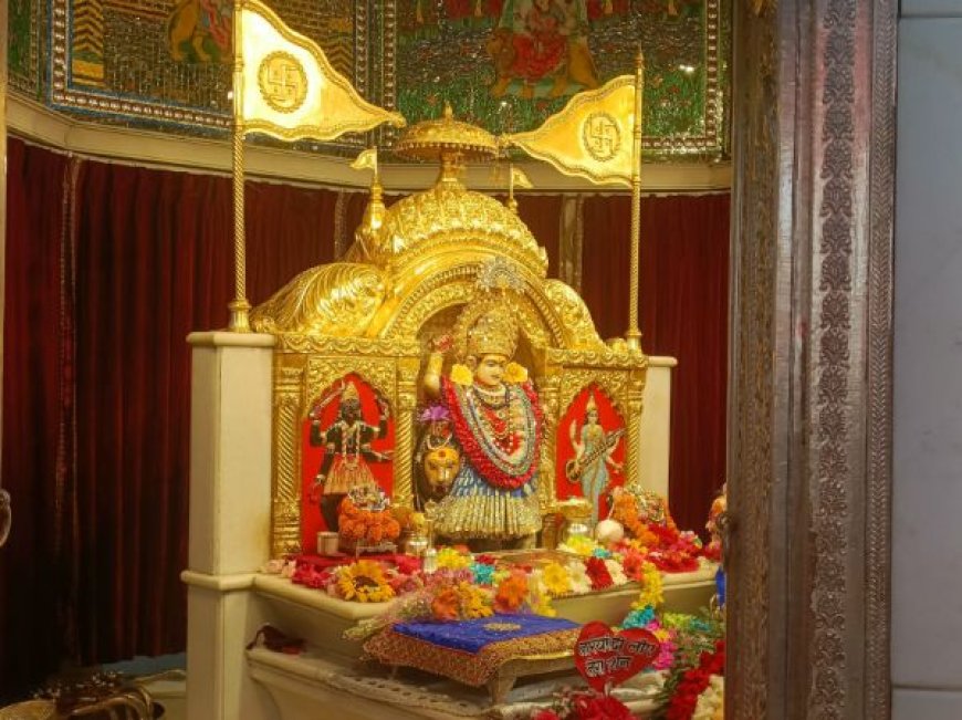 झंडेवाला देवी मंदिर में चौथे दिन माँ कुष्मांडा की भव्य पूजा, सुरक्षा और व्यवस्थाओं के विशेष इंतजाम