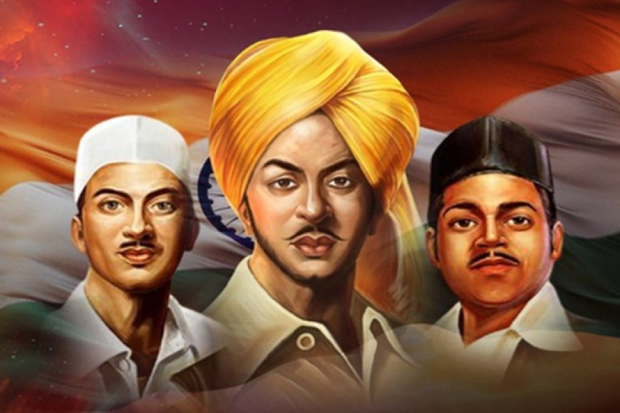 भारतीय राष्ट्रीय कांग्रेस ने शहीद-ए-आज़म को दी श्रद्धांजलि: भगत सिंह, राजगुरु और सुखदेव थापर को किया नमन