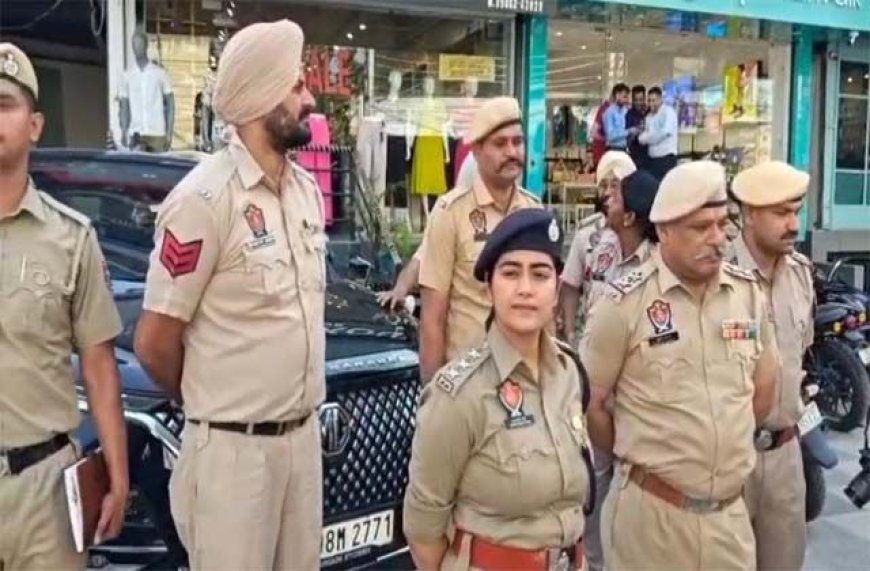 जालंधर में स्पा पर रेड के दौरान हाई वोल्टेज ड्रामा: पुलिस टीम फंसी, सीढ़ी लगाकर निकाले गए कर्मचारी