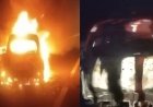 वैष्णो देवी मंदिर से लौटते समय दर्दनाक हादसा: कार में आग लगने से 5 लोगों की जिंदा जलकर मौत