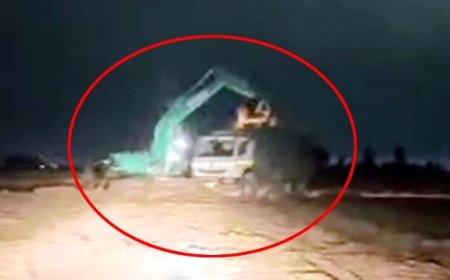 लुधियाना में माइनिंग माफिया का दुस्साहस: पर्ल्स ग्रुप की विवादित जमीन पर अवैध खनन, पुलिस पर उठे सवाल