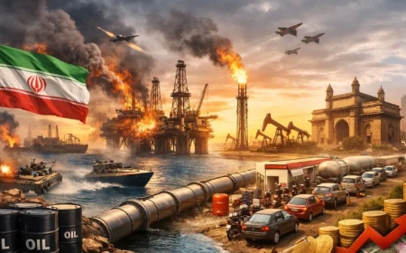 ईरान की सप्लाई रोकने की चेतावनी से वैश्विक बाजार में हलचल—कच्चा तेल $110 के पार, महंगाई बढ़ने का खतरा
