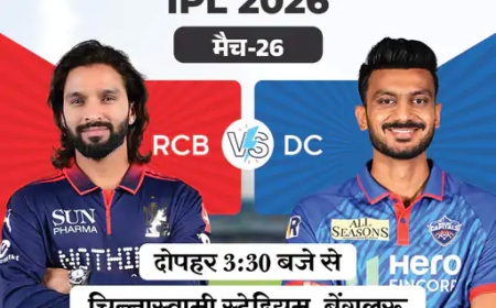 IPL में हाई-वोल्टेज मुकाबला—बेंगलुरु बनाम दिल्ली, जीत से बदलेगा पॉइंट्स टेबल का गणित