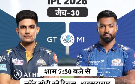 आज IPL में गुजरात vs मुंबई का मुकाबला