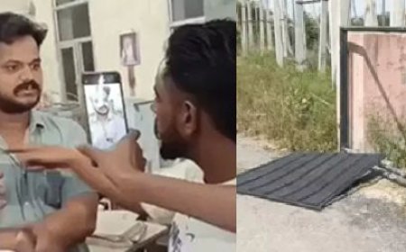 बिजली घर पर बवाल: गेट तोड़कर अंदर घुसे लोग, हालात हुए बेकाबू