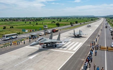 पूर्वांचल एक्सप्रेस-वे बना रनवे: सुलतानपुर में गूंजेगी फाइटर जेट्स की गर्जना