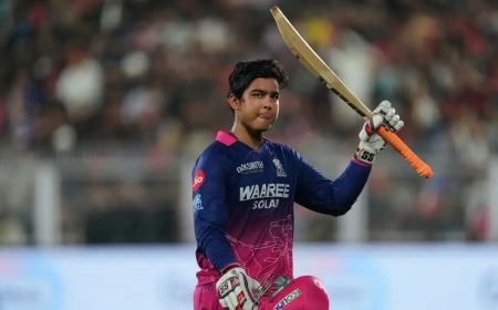 IPL में वैभव का धमाका: सबसे तेज 500 रन पूरे कर रचा इतिहास