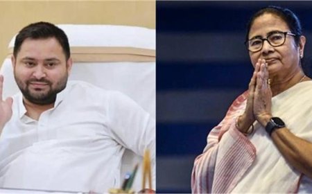 बंगाल के रोड शो में तेजस्वी यादव का दावा: “चौथी बार CM बनेंगी ममता बनर्जी”