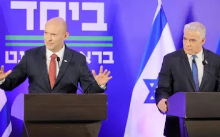 इजराइल की राजनीति में हलचल: नेतन्याहू को हटाने के लिए दो पूर्व प्रधानमंत्री एकजुट