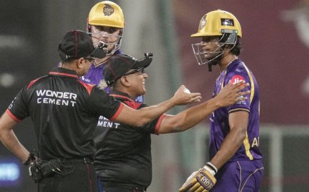 IPL में विवाद: रघुवंशी के आउट होने पर मचा बवाल