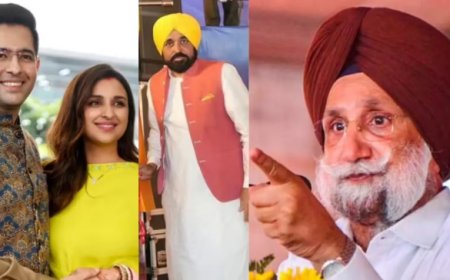 पंजाब की राजनीति में निजी टिप्पणी से बढ़ा विवाद, भगवंत मान और राघव चड्ढा  पर रंधावा का तंज