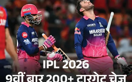 बड़े स्कोर भी नहीं बचा पा रही जीत—पंजाब किंग्स 200+ रन डिफेंड करते हुए सबसे ज्यादा बार हारी