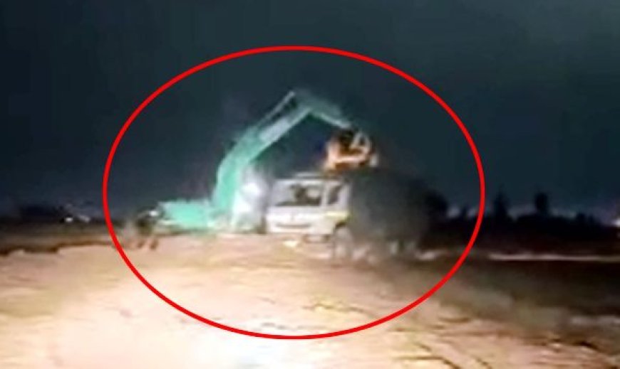 लुधियाना में माइनिंग माफिया का दुस्साहस: पर्ल्स ग्रुप की विवादित जमीन पर अवैध खनन, पुलिस पर उठे सवाल