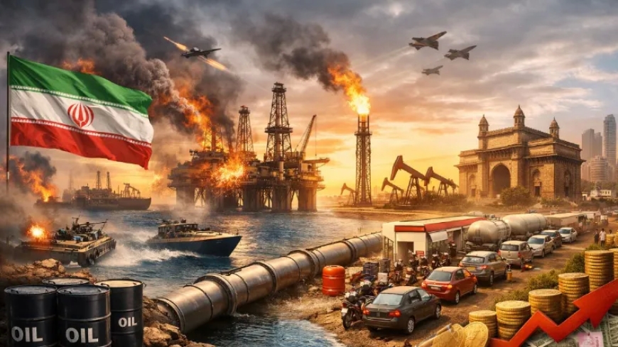 ईरान की सप्लाई रोकने की चेतावनी से वैश्विक बाजार में हलचल—कच्चा तेल $110 के पार, महंगाई बढ़ने का खतरा