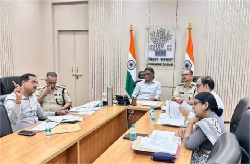 विकास की रफ्तार पर मंथन—बिहार के मुख्य सचिव की अहम बैठक में लिगेसी और थ्रस्ट जिलों की समीक्षा