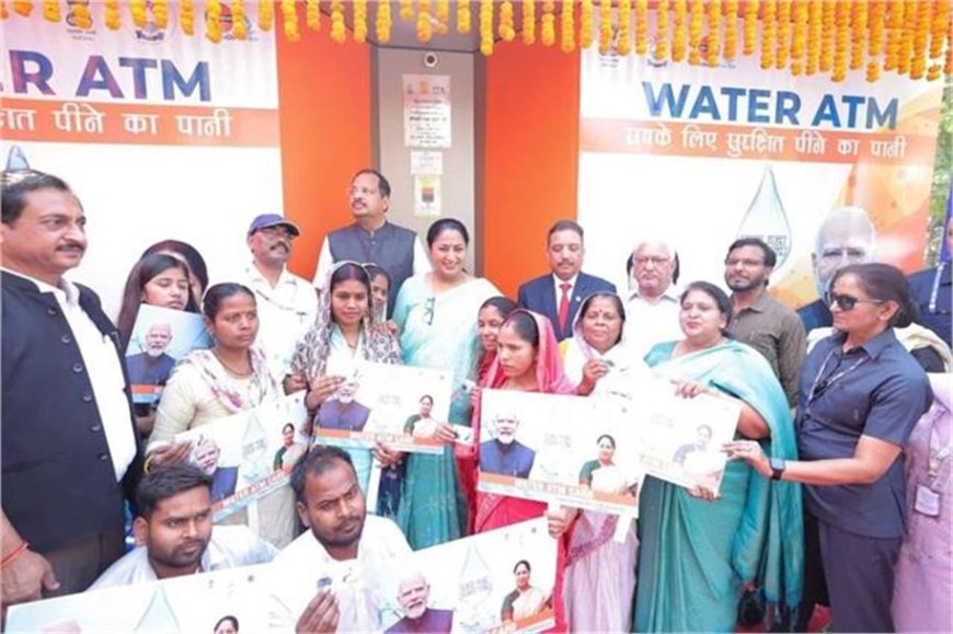 दिल्ली में जल क्रांति की शुरुआत: शालीमार बाग से शुरू हुआ Water ATM मिशन