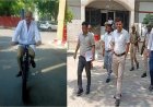 PM की अपील और CM के निर्देश का असर, UP के अफसरों ने छोड़ी लग्जरी गाड़ियां; कोई साइकिल से तो कोई पैदल पहुंचा दफ्तर