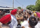 बरनाला में मतदान के दौरान बवाल, पोलिंग बूथ पर पथराव में भाजपा नेता घायल