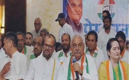 निगम चुनाव से पहले भूपेंद्र हुड्डा का बड़ा दावा: “इस बार पूरा माहौल कांग्रेस के पक्ष में”